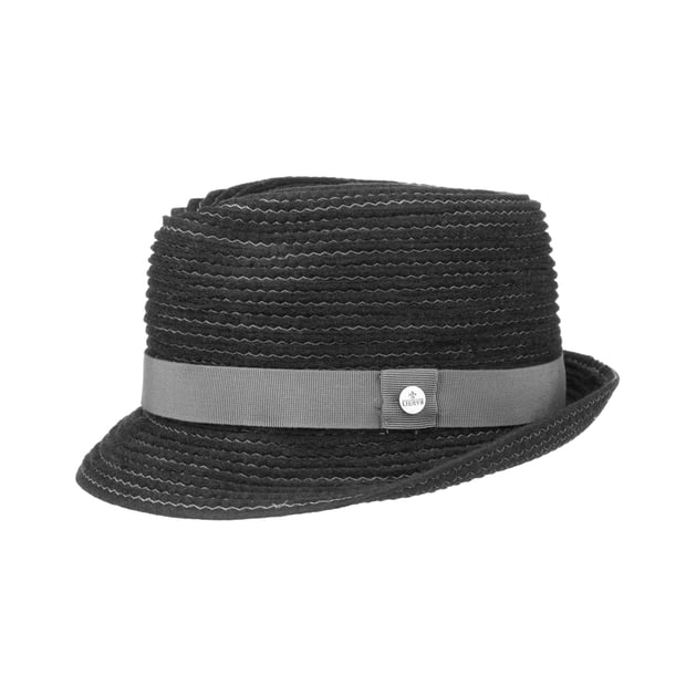 Contrast Stitch Trilby Hoed by Lierys