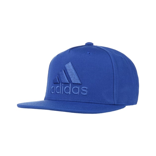 Logo Flat Brim Snapback Pet by adidas 24 95